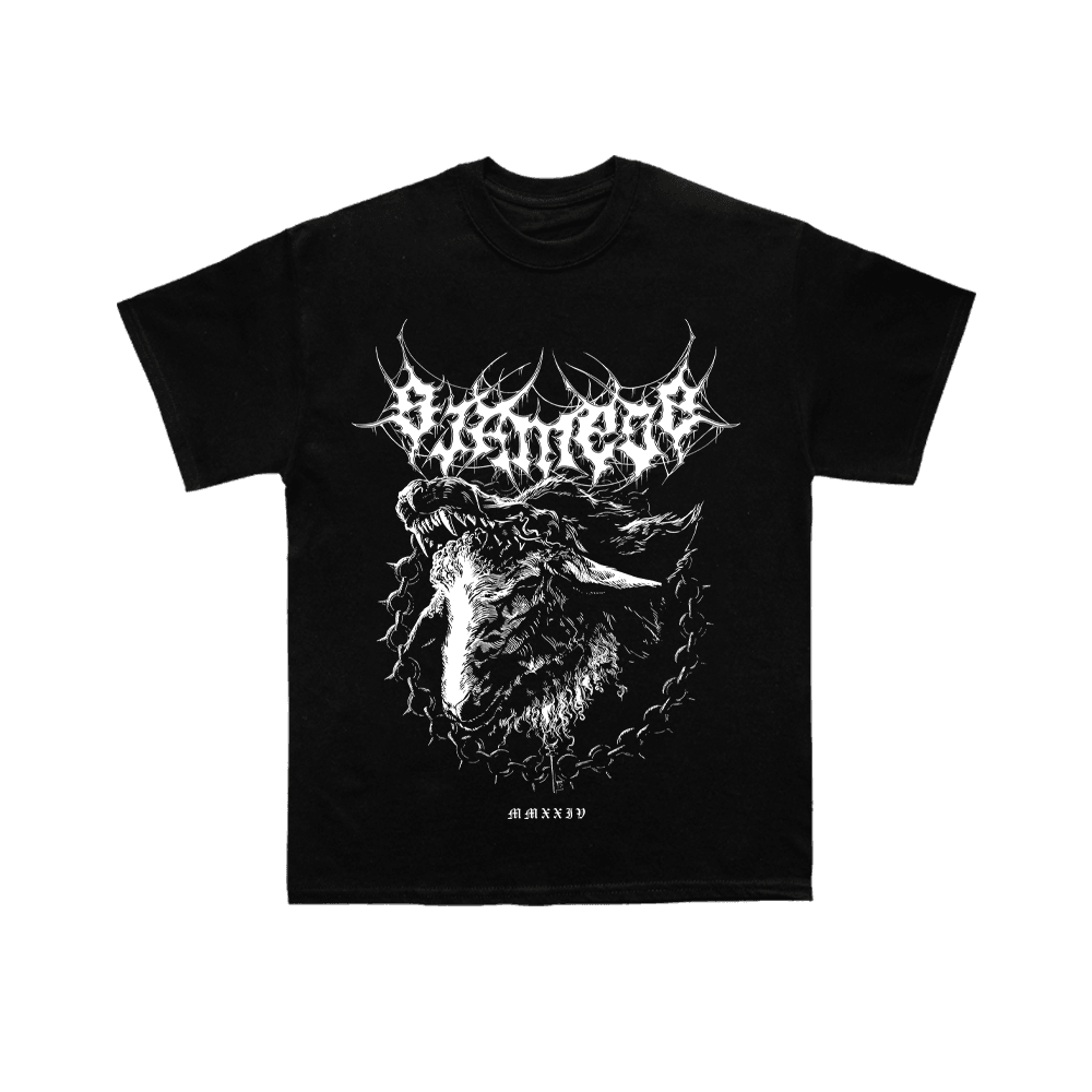 Siamese Black Metal T-shirt image 0